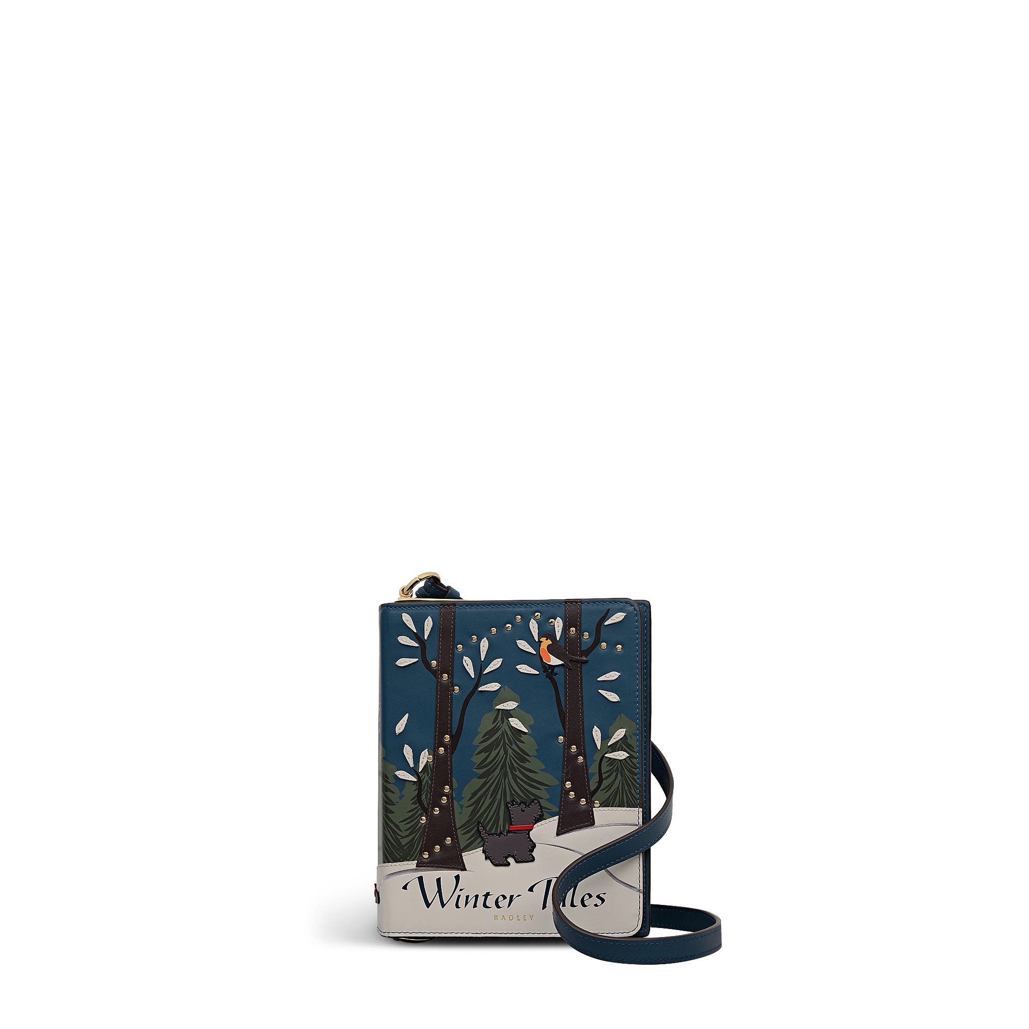 Radley Book Street - Winter Tales Small Flapover Crossbody Bag, Main, color, 