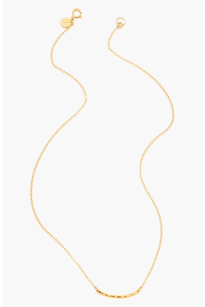 'Taner' Bar Mini Pendant Necklace, Alternate, color, GOLD