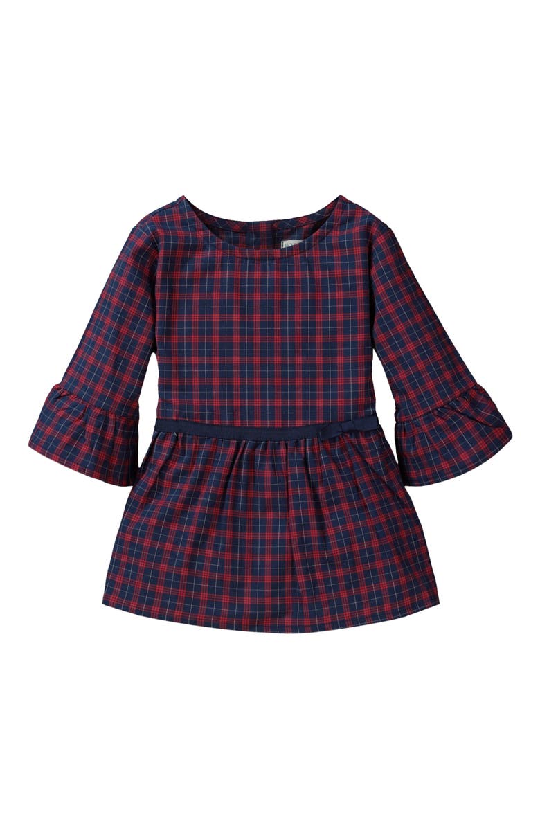 Hope & Henry Baby Girls' Ruffle Peplum Blouse, Infant, Alternate, color, 