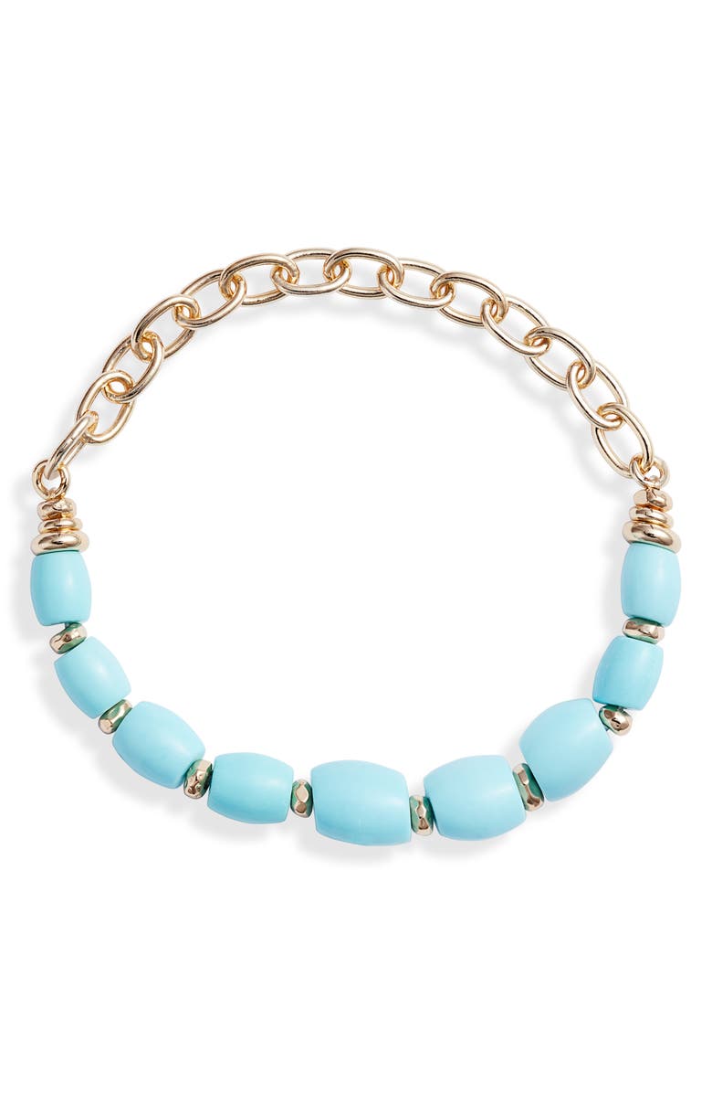 Kendra Scott Demi Beaded Stretch Chain Bracelet, Main, color,