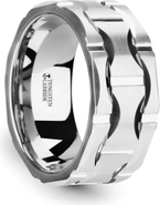 Larson Jewelers Kanye Tungsten Carbide Wedding Band