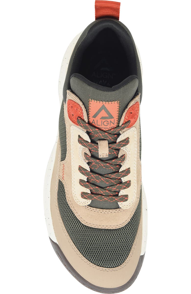 Align Evan Sneaker, Alternate, color, Cashmere/ Olive