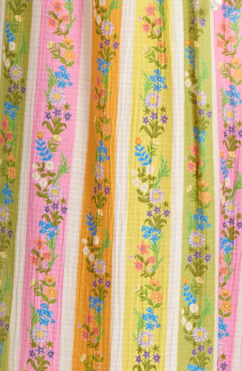 Hutch Riviera Sequin Wide Leg Pants, Alternate, color, Folksy Floral Stripe Multi