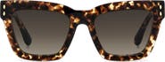 Isabel Marant 53mm Gradient Rectangular Sunglasses