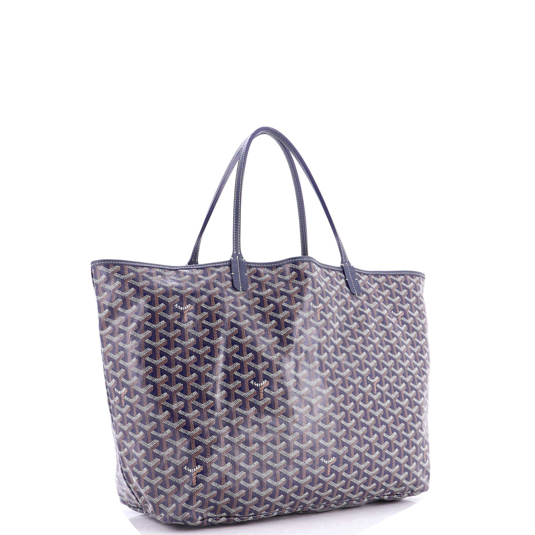 Pre-Owned Goyard Saint Louis Tote Coated Canvas GM, Alternate, color, 