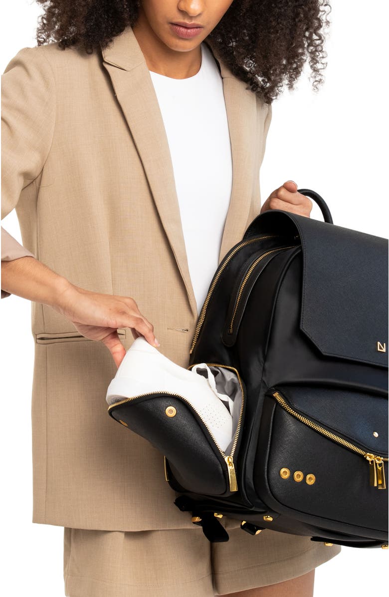 Lux and Nyx Zoe 13-inch Laptop Backpack For Women, Alternate, color, Black