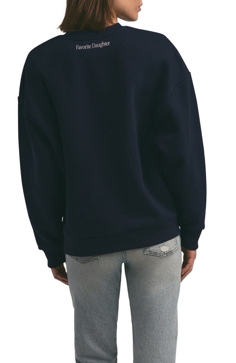 Favorite Daughter Favorite Grandma Sweatshirt, Alternate, color, Navy