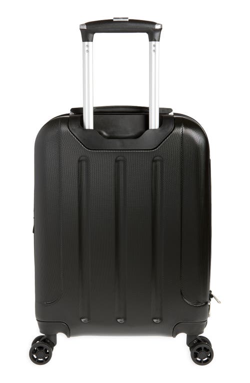 Swissgear Hybrid 21-inch Spinner Carry-on In Black