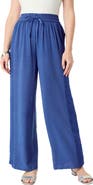 Roaman's Plus Size Acid Wash Pants