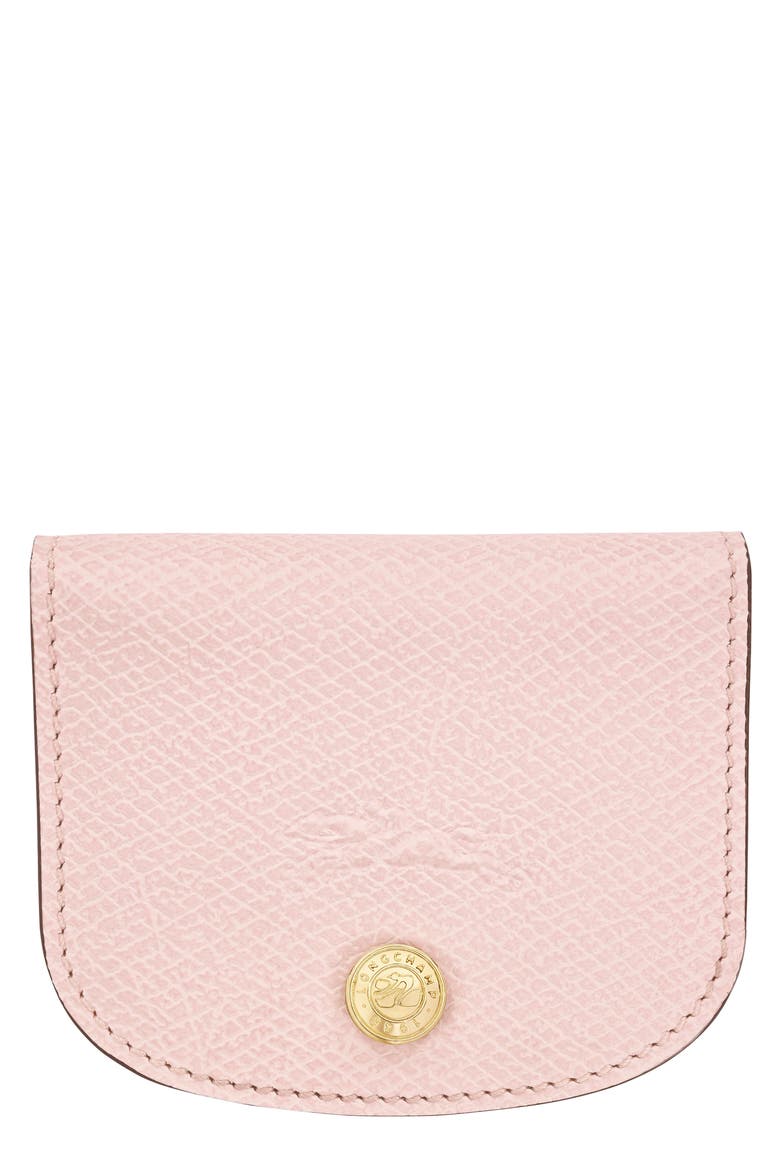 Epure Leather Card Case, Main, color, BALLET