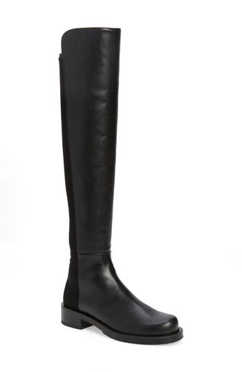 Stuart Weitzman 5050 Boots In Fabric And Nappa Leather