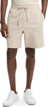 Theory Cotton Terry Cloth Drawstring Shorts