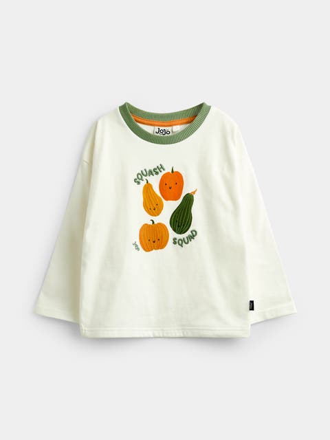 Kids' Dino Applique Top (toddler, Little Kid)