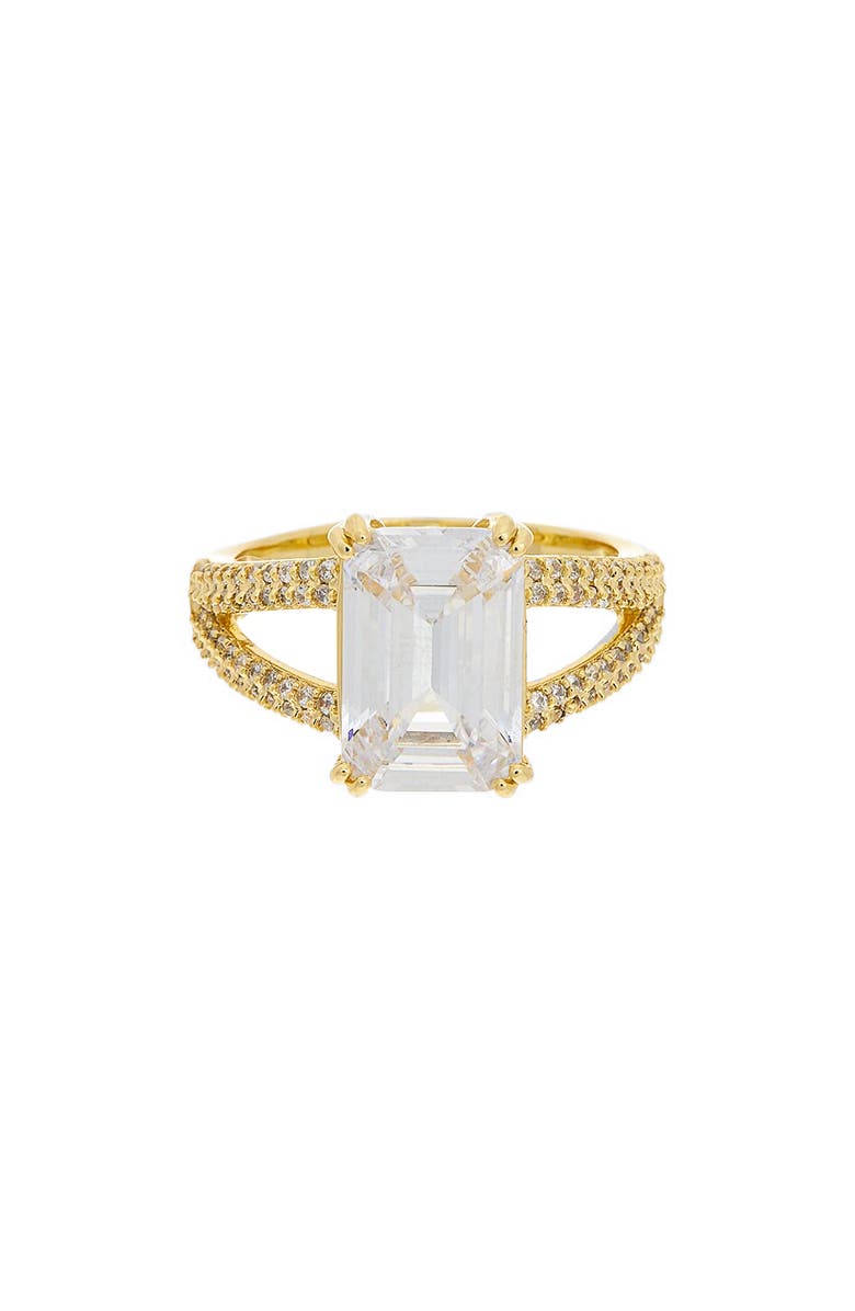 Juvell Cubic Zirconia Ring, Main, color, Yellow Gold