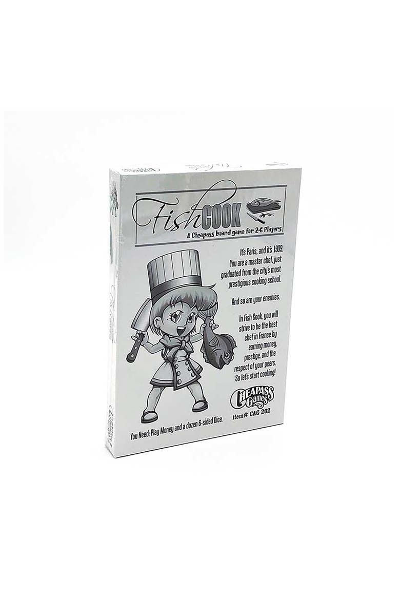 Cheapass Games Fish Cook Game, Board Game, Alternate, color,