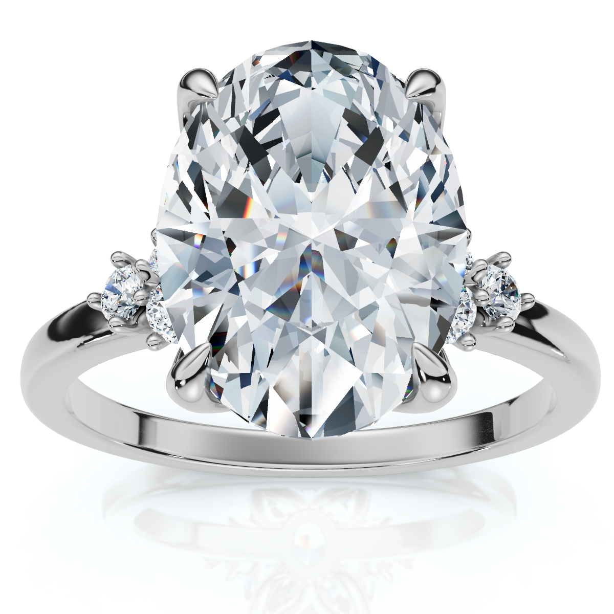14k White Gold