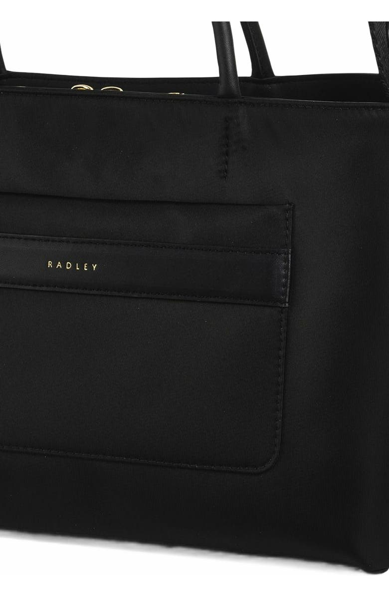 Radley Holland Park Medium Ziptop Satchel Bag, Alternate, color, Black