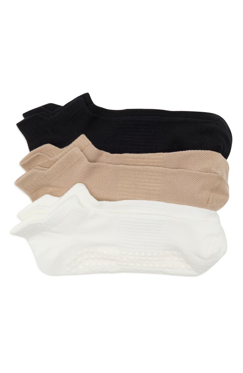 YOGALICIOUS 3-Pack Pilates Socks, Main, color,