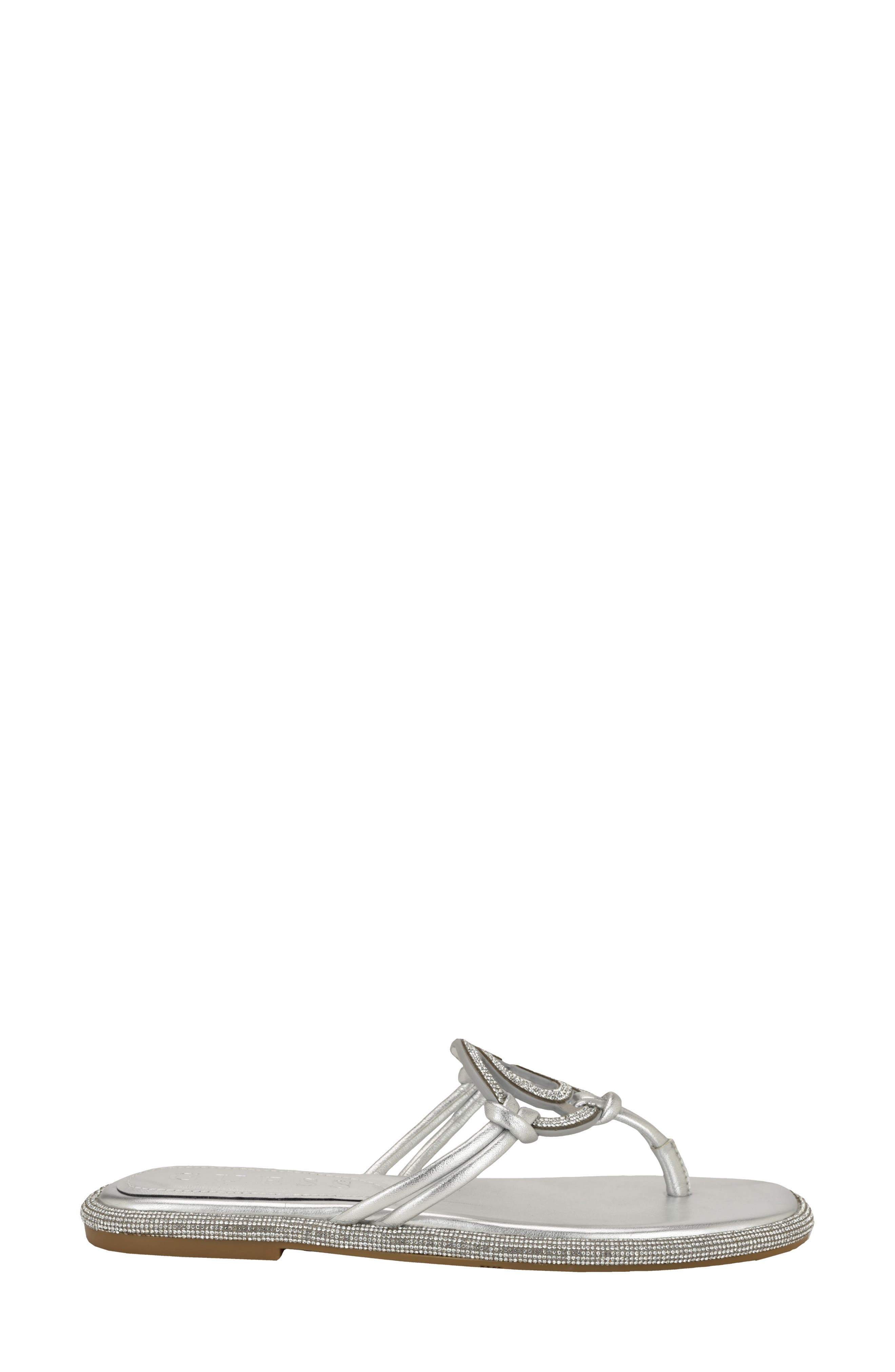 GUESS Saima Sandal, Alternate, color, Silver