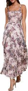 L'AGENCE Torin Pleat Maxi Skirt