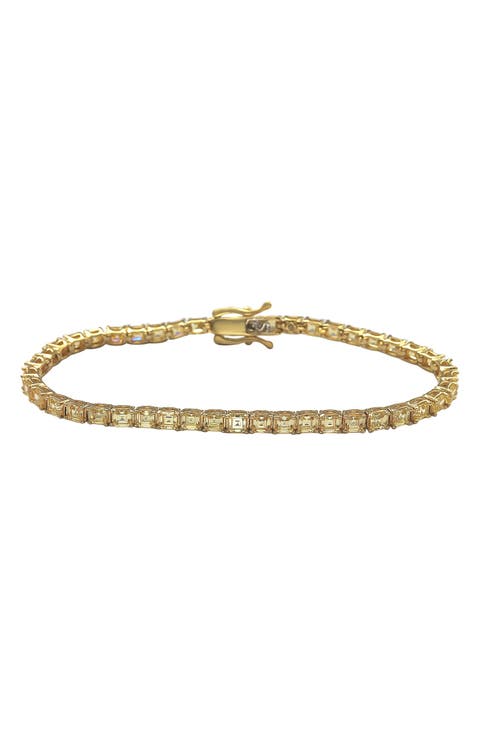 Sterling Silver CZ Tennis Bracelet