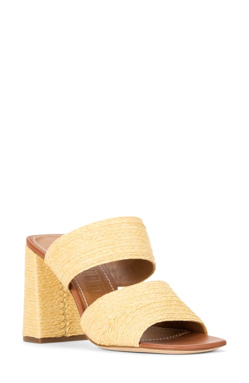 Staud Skylar Leather-trimmed Raffia Sandals In Natural Raffia