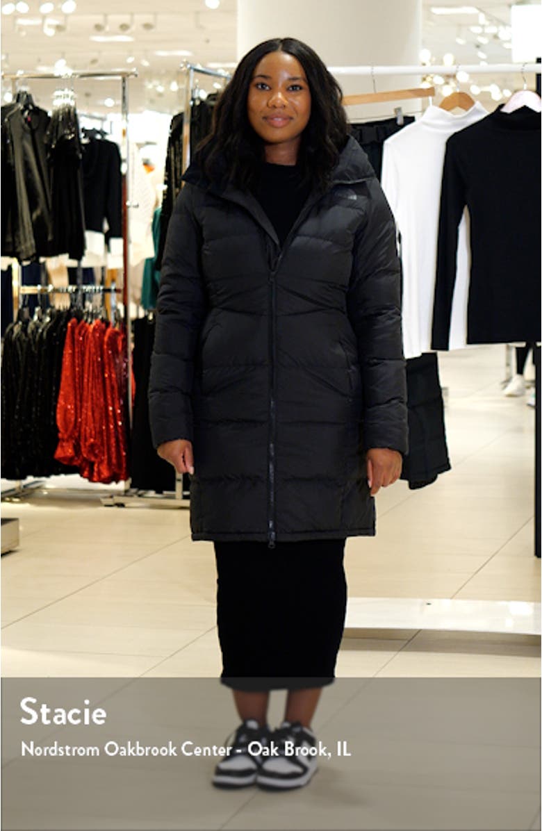 Metropolis Water Repellent 550 Fill Power Down Hooded Parka, sales video thumbnail