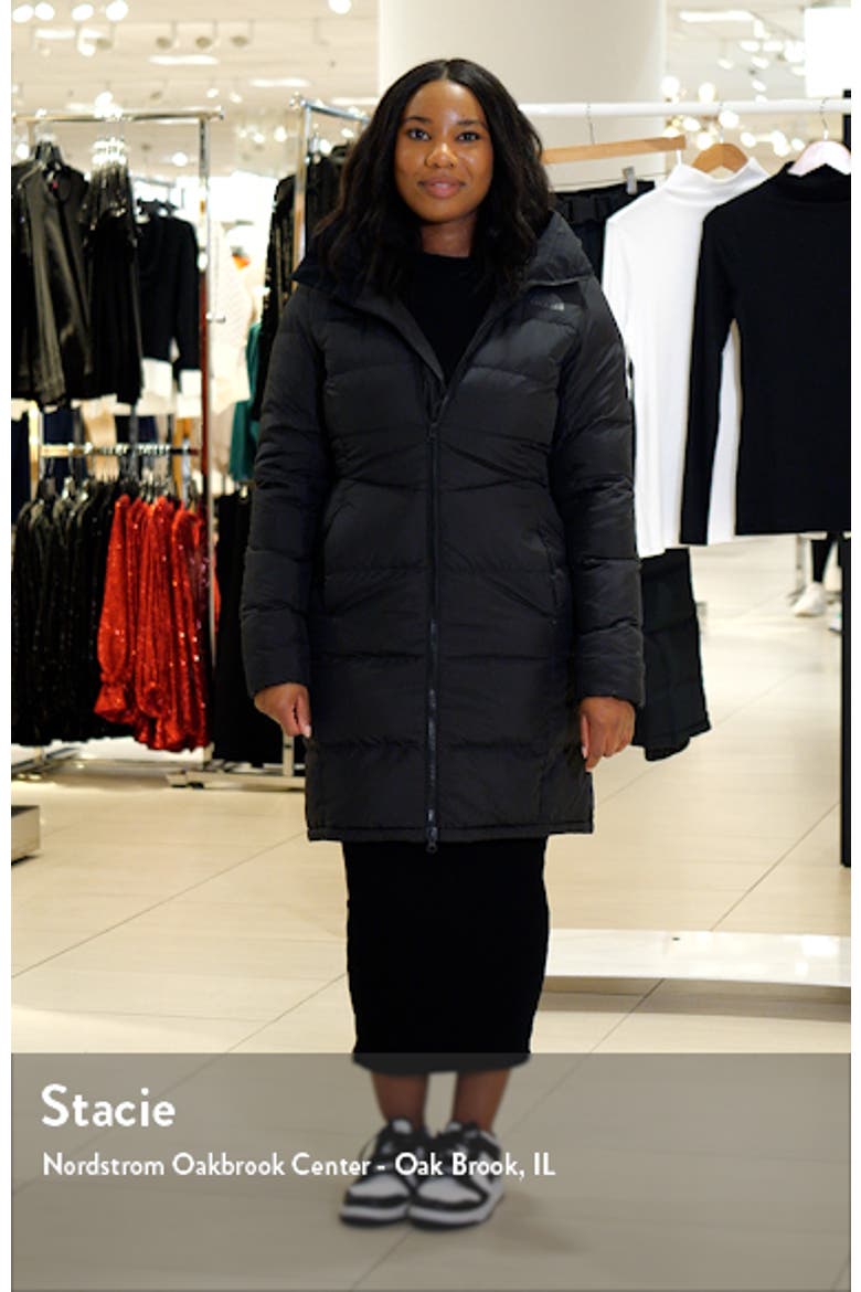 Metropolis Water Repellent 550 Fill Power Down Hooded Parka video