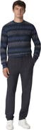 Missoni Crew Neck Sweater With 3d Zigzag Pattern