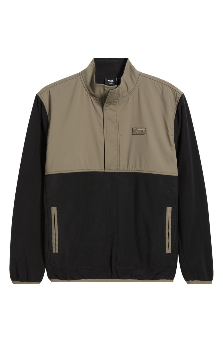 Vans Ranford Polar Fleece Loose Half-Zip Pullover, Alternate, color,