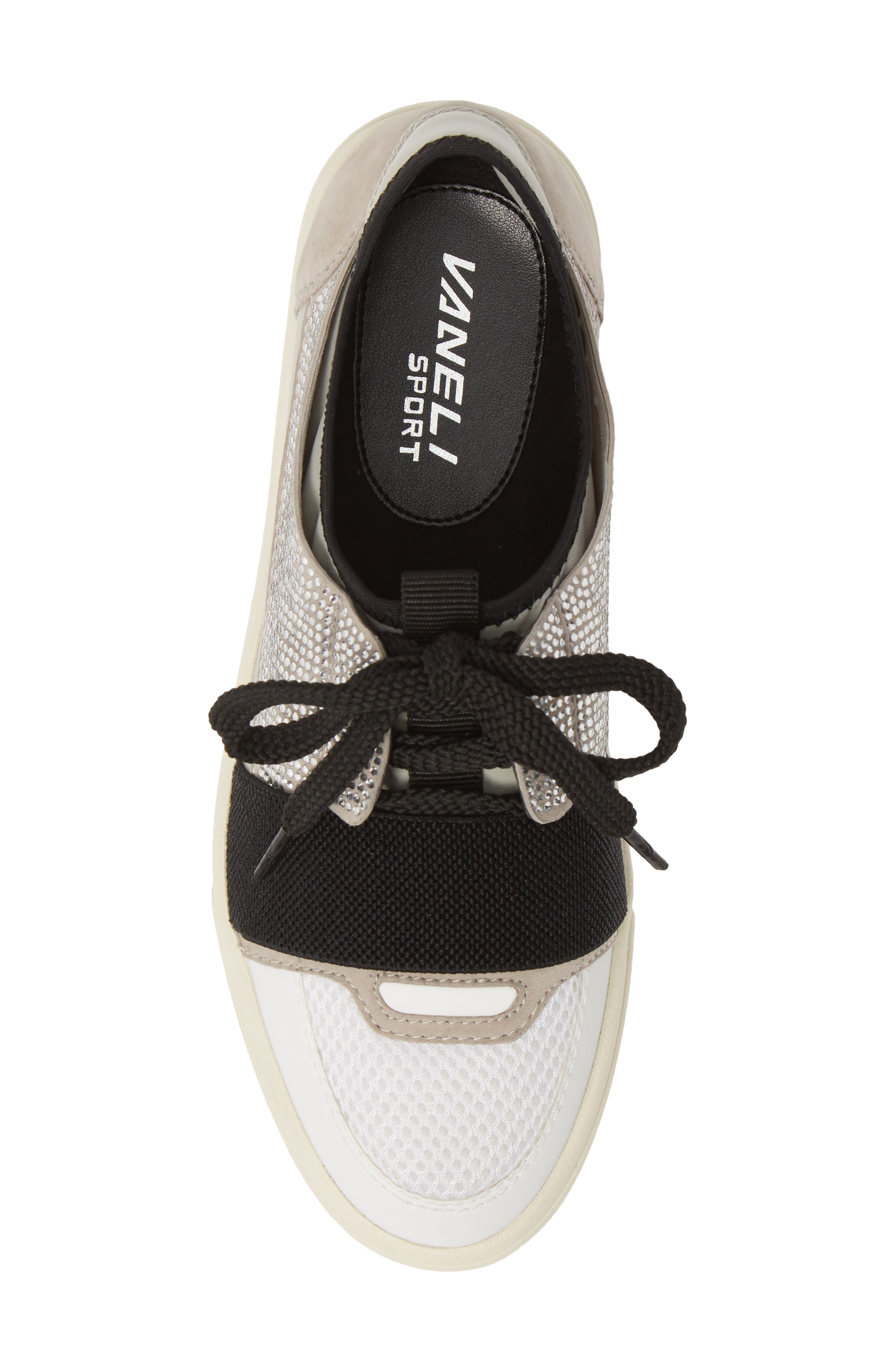 VANELi Onella Crystal Embellished Sneaker, Alternate, color, 