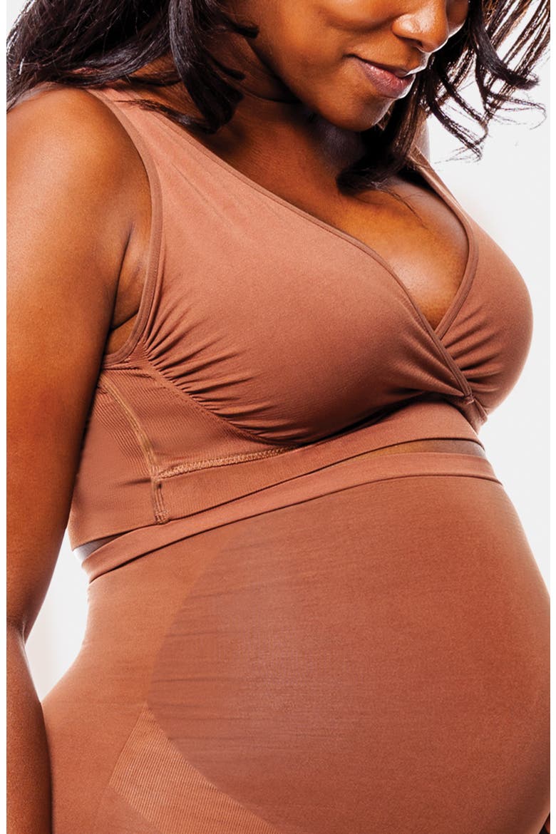 B.D.A.™ Maternity/Nursing Bra, Alternate, color, COCOA