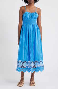 Rails Murano Embroidered Eyelet Cotton Sundress