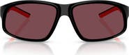 Scuderia Ferrari 64mm Oversize Irregular Sunglasses