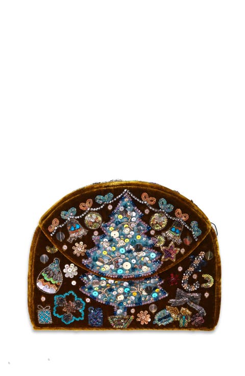 Holiday Half Moon Bag