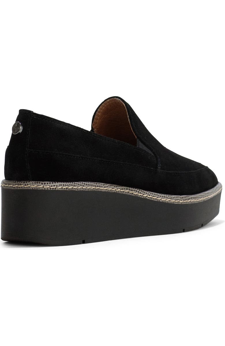 Donald Pliner Wallis Platform Wedge Loafer, Alternate, color, Black
