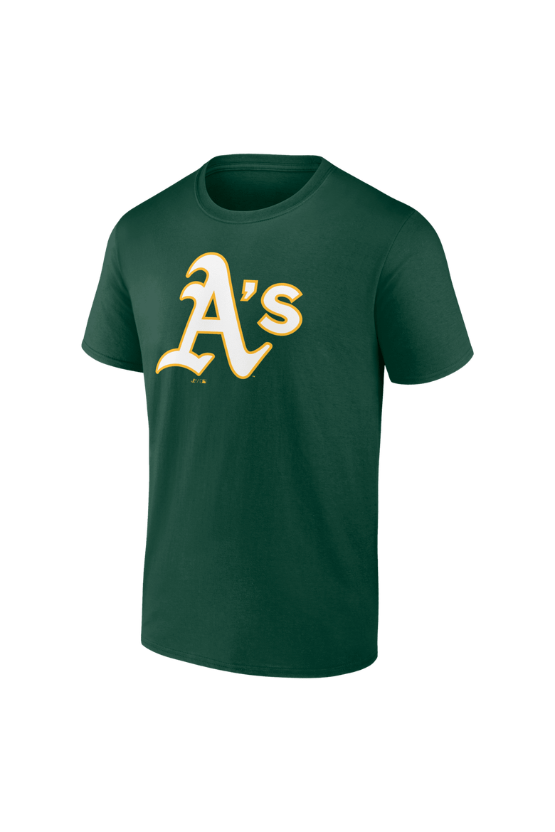 Men's Logo Athletic Green Athletics Official Logo T-Shirt, Alternate, color, Green