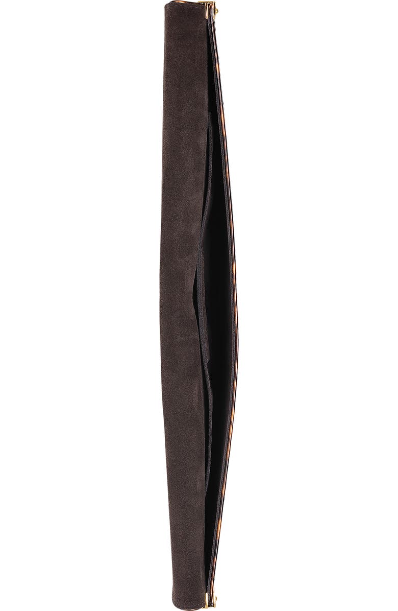 Jeffrey Campbell Faux Leather Clutch, Alternate, color,