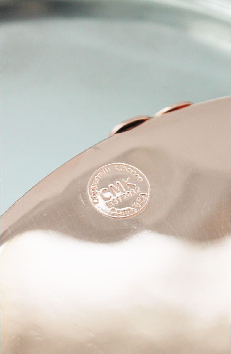 Coppermill Kitchen Vintage Inspired Copper Round Baking Tray, Alternate, color, Copper