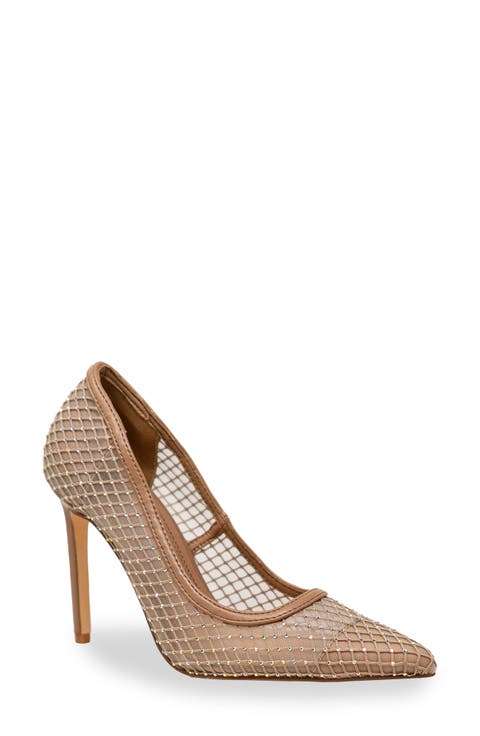 Amalia Rhinestone Mesh Pump (Women)