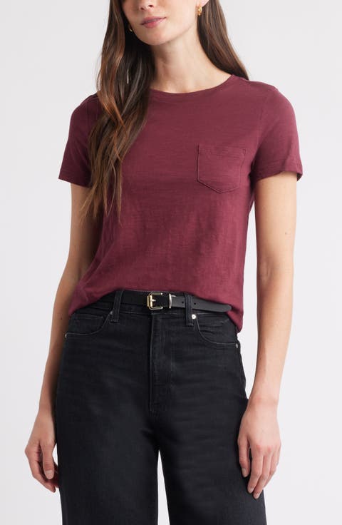 売れ筋商品|||ザラグドプリースト Tシャツ レディース トップス BRANDI - Top - burgundy 送料無料】 スラセンジャー レディース Tシャツ トップス