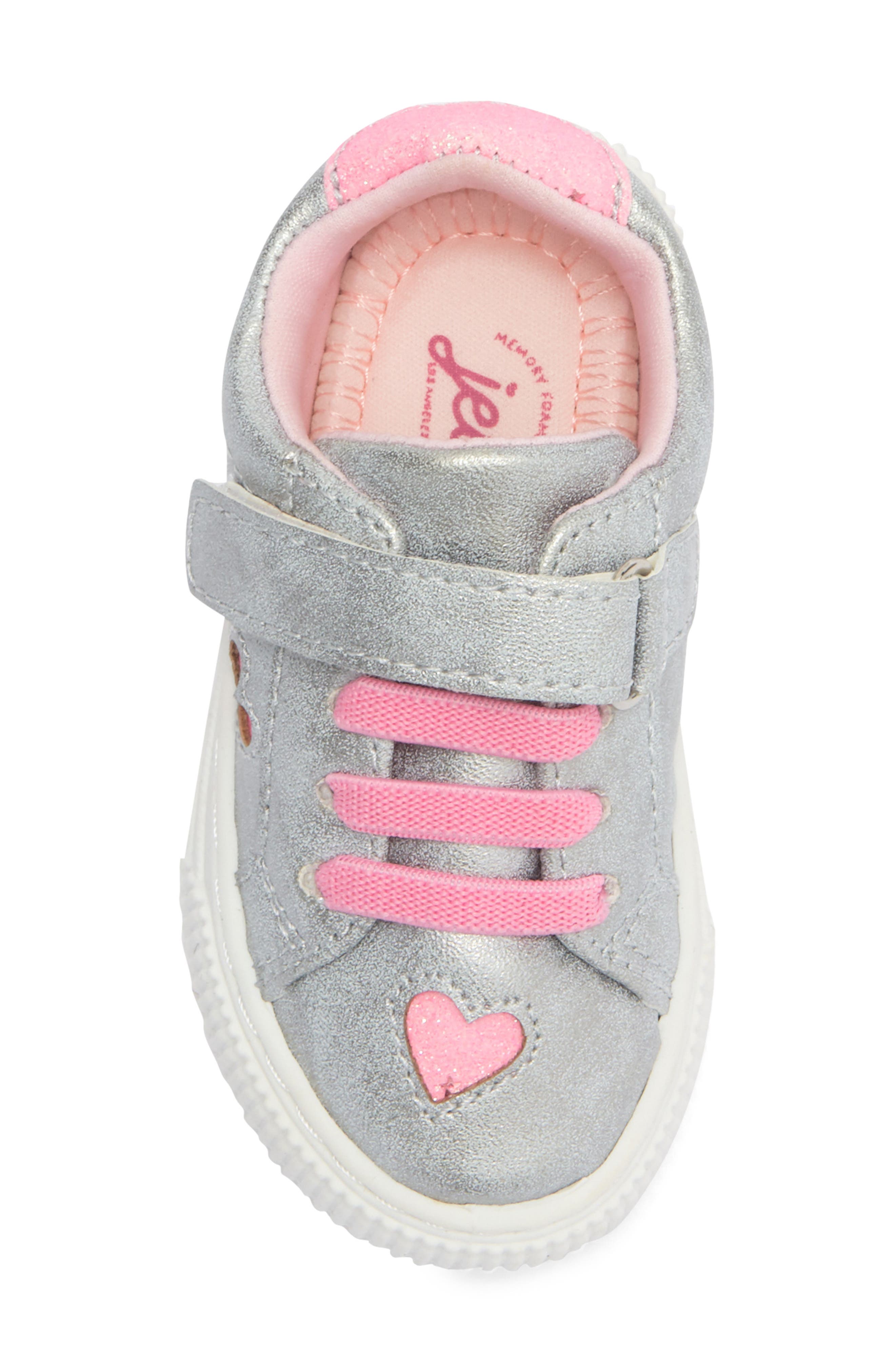 JELLYPOP Kids' Lil Ethan Sneaker, Alternate, color, Silver