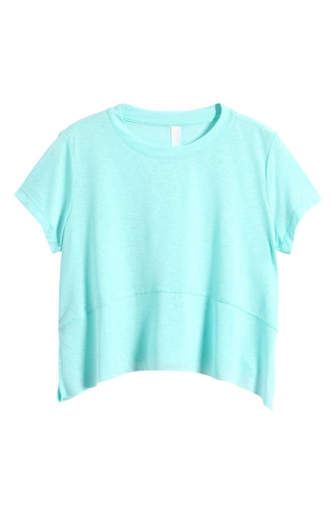 Kids' Breezy Split Handkerchief Hem Top (Little Kid & Big Kid)