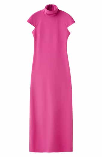 Cap Sleeve Open Back Dress