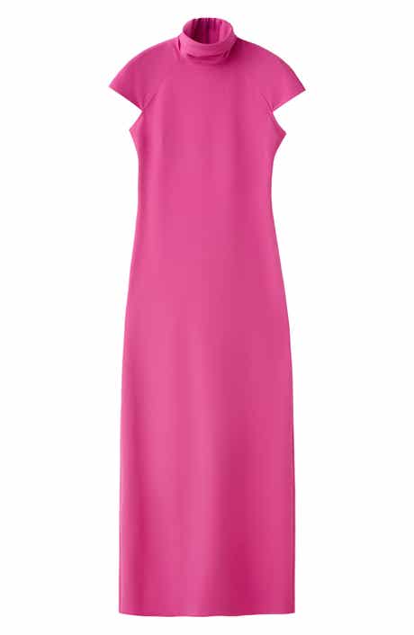 Cap Sleeve Open Back Dress