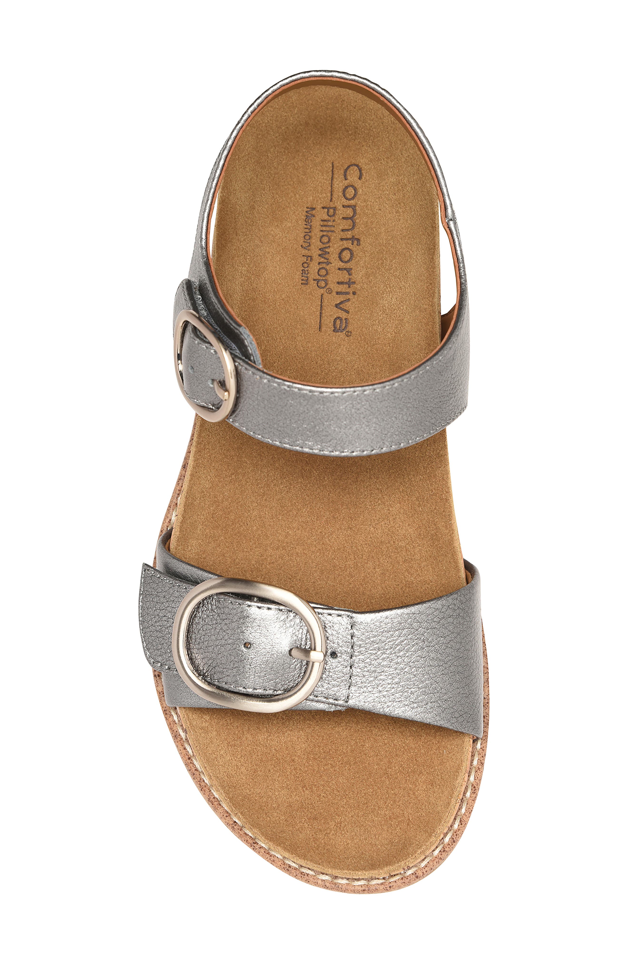 Gibson Slingback Platform Wedge Sandal, Alternate, color, WARMSTONE
