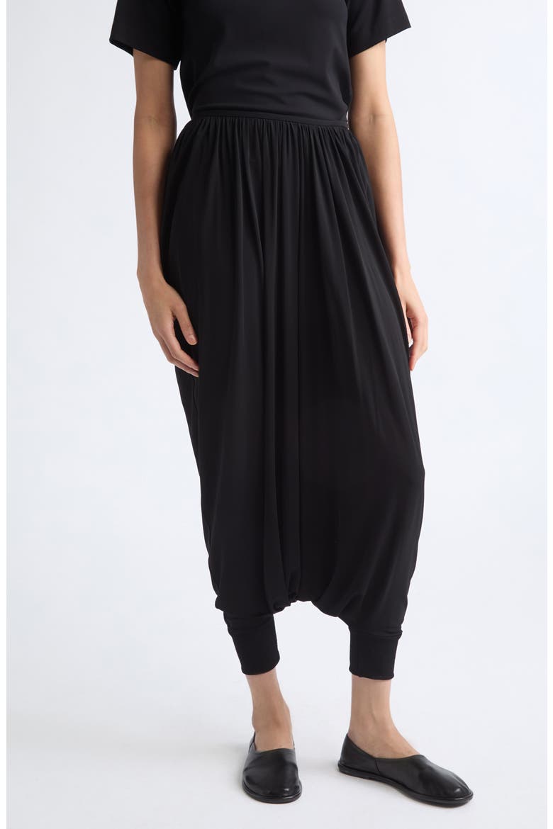 Luma Skirt Pants, Main, color, BLACK