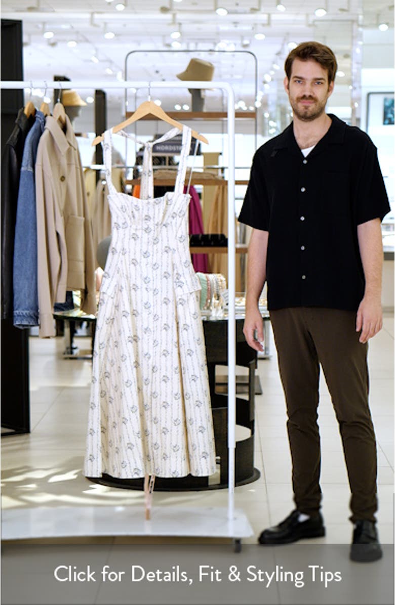 Claudia Halter Midi Dress, sales video thumbnail