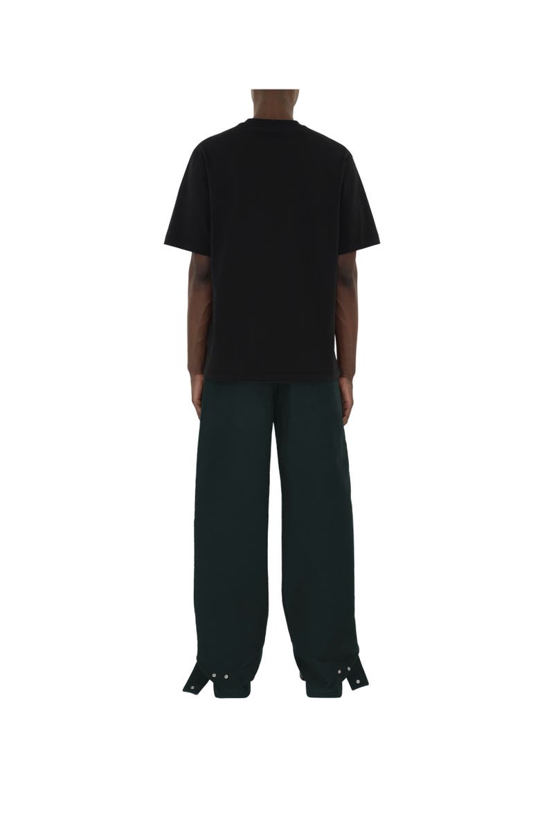 Burberry EKD Cotton T-shirt, Alternate, color, Black