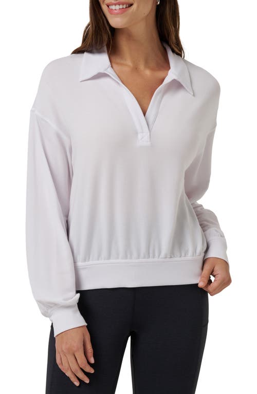 Travismathew Cloud French Terry Sweatshirt In White